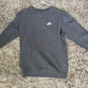 Gray Nike Crew Neck